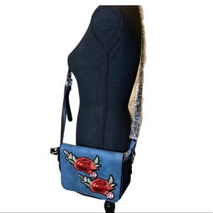 Keddo Brand Rose Floral Satchel